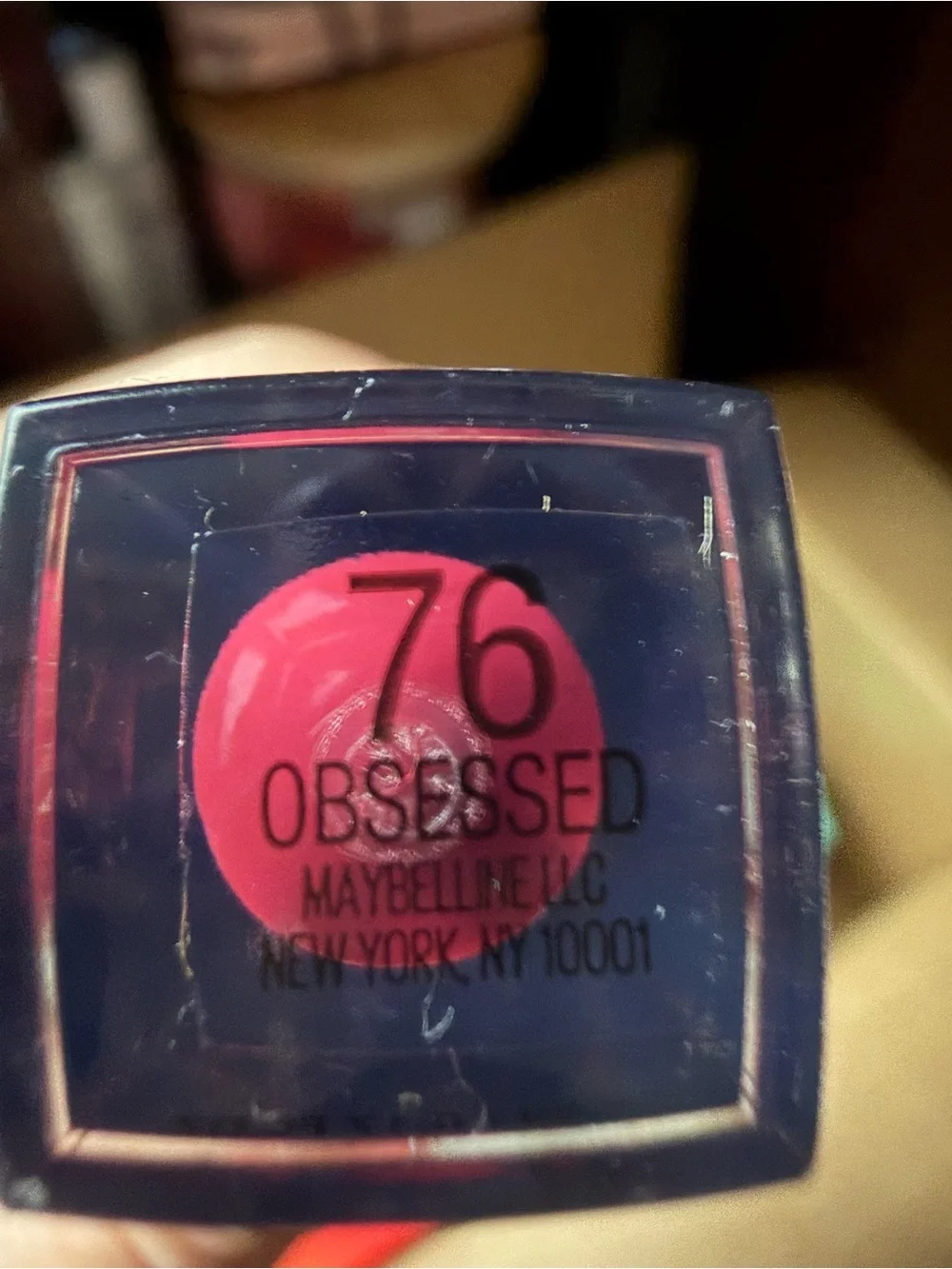 Maybelline Vivid Hot Lacquer 76 Obsessed Lip Gloss NEW SEALED